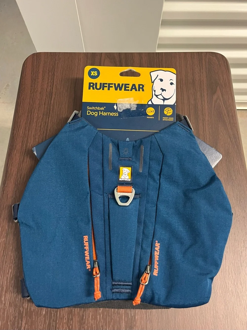 Ruffwear Switchbak Dog Harness XS Blue Moon New Pockets Handle 3035-460S1